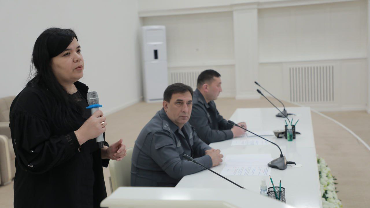 Коррупцияга қарши курашишга бағишланган маърифат дарси ўтказилди