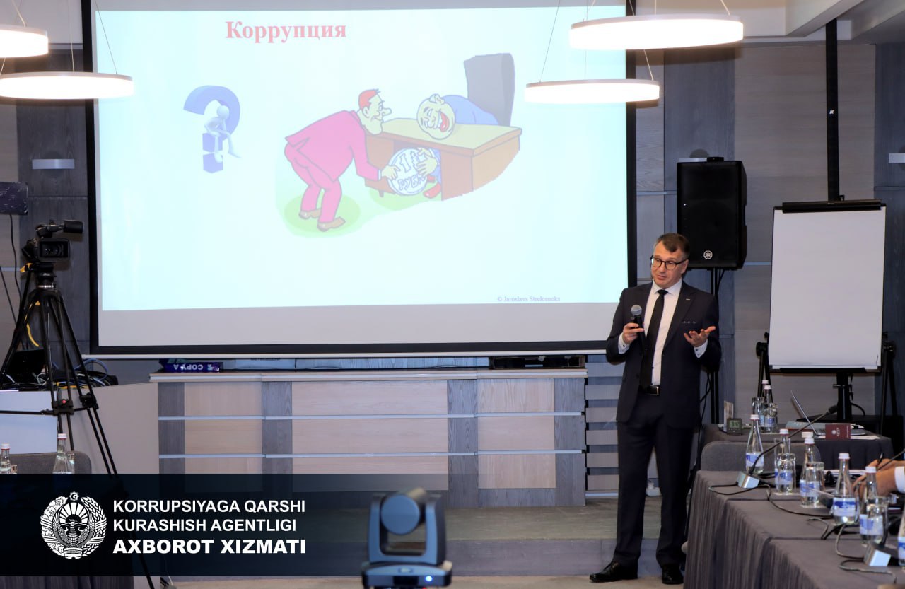 Комплаенс-назорат тузилмалари ходимлари учун европалик мутахассислар иштирокида семинар-тренинг ташкил этилди